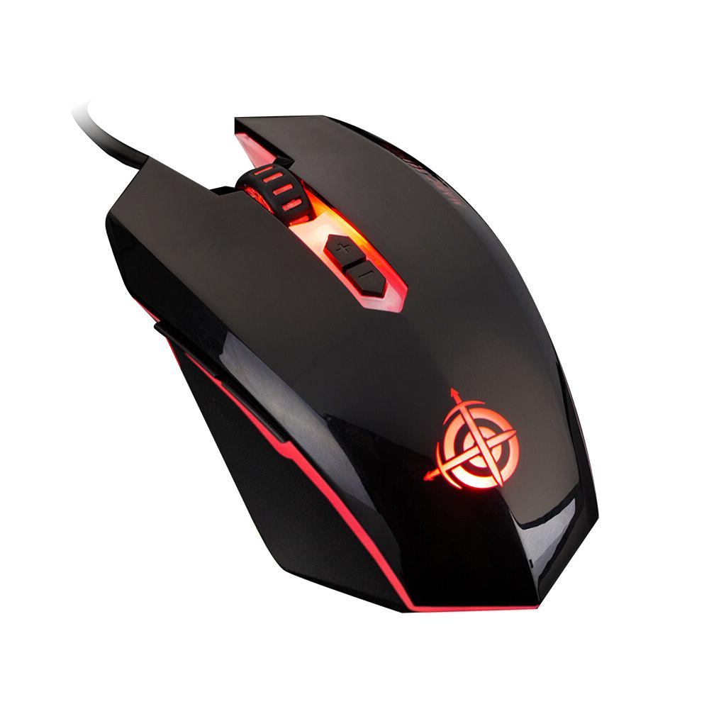  Chuột chơi game có dây USB Đèn LED 2000DPI Có thể điều chỉnh cho máy tính xách tay PC MAGIC-REFINER MG5
