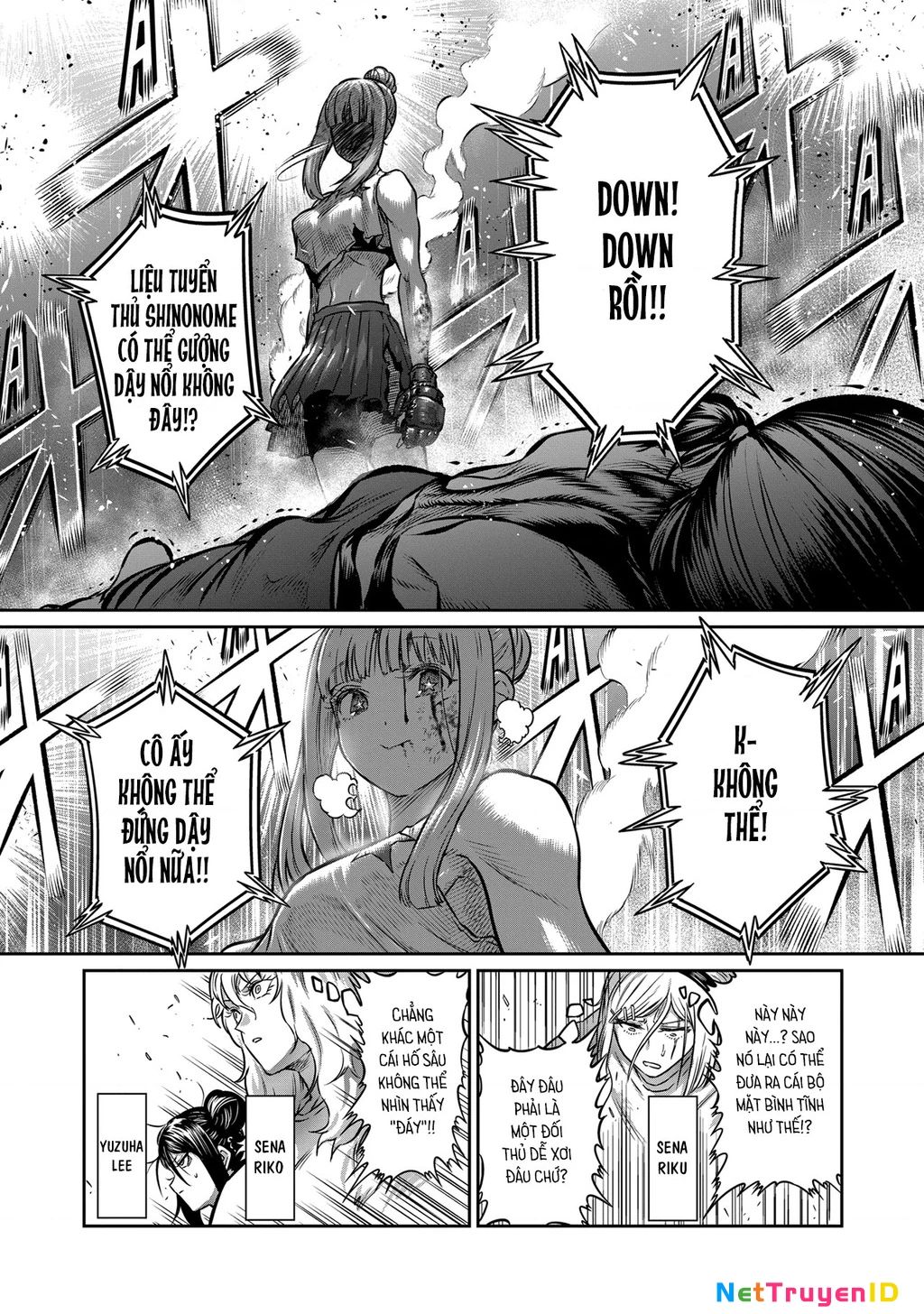 isshou senkin - sàn đấu điên rồ chapter 46 27