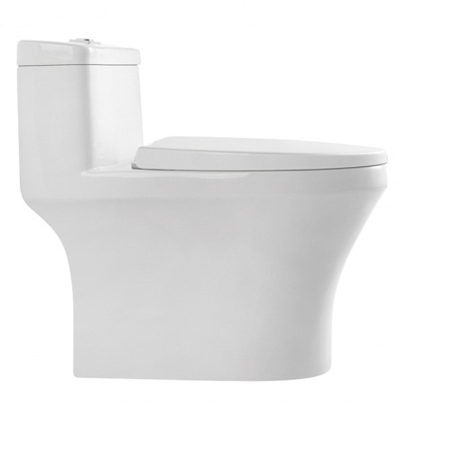 Bồn cầu Basic BSA125 - 1 khối, nắp đóng êm