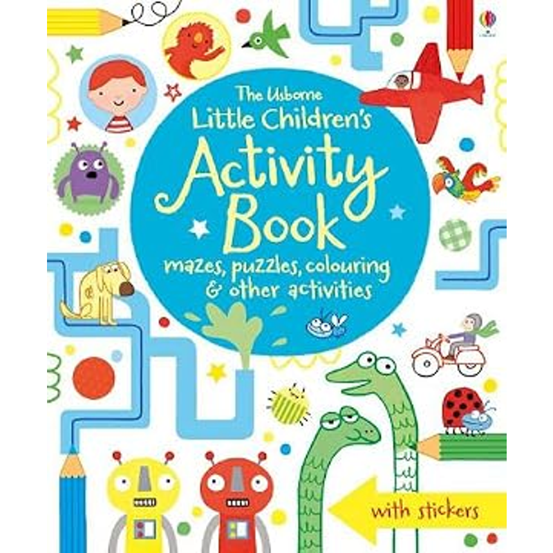 Sách Little Children's Activity Book Mazes, Puzzles, Colouring & Other Activities