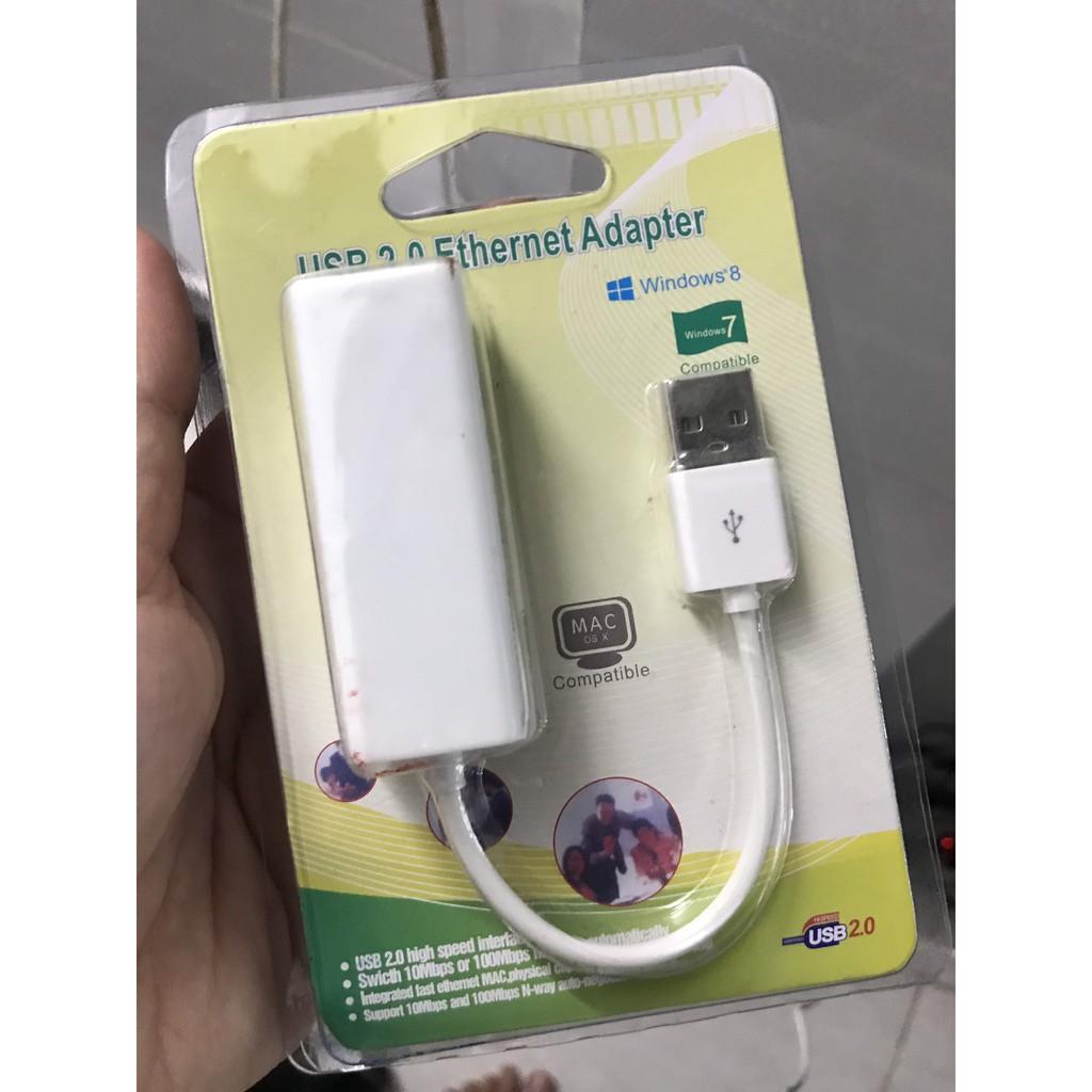 CÁP CHUYỂN USB RA LAN CHUẨN 2.0