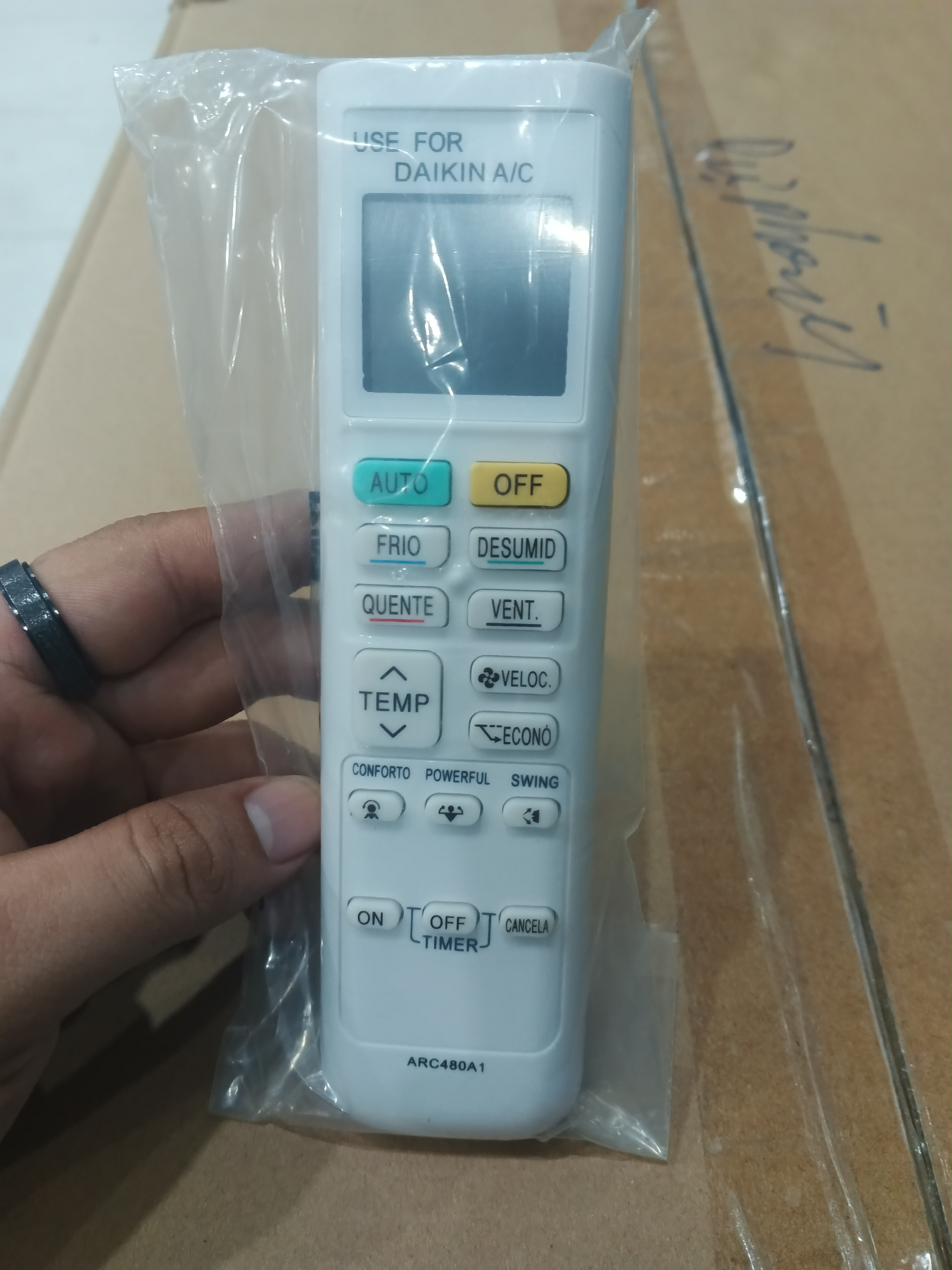 Remote máy lạnh Daikin Inverter - Hàng chính hãng