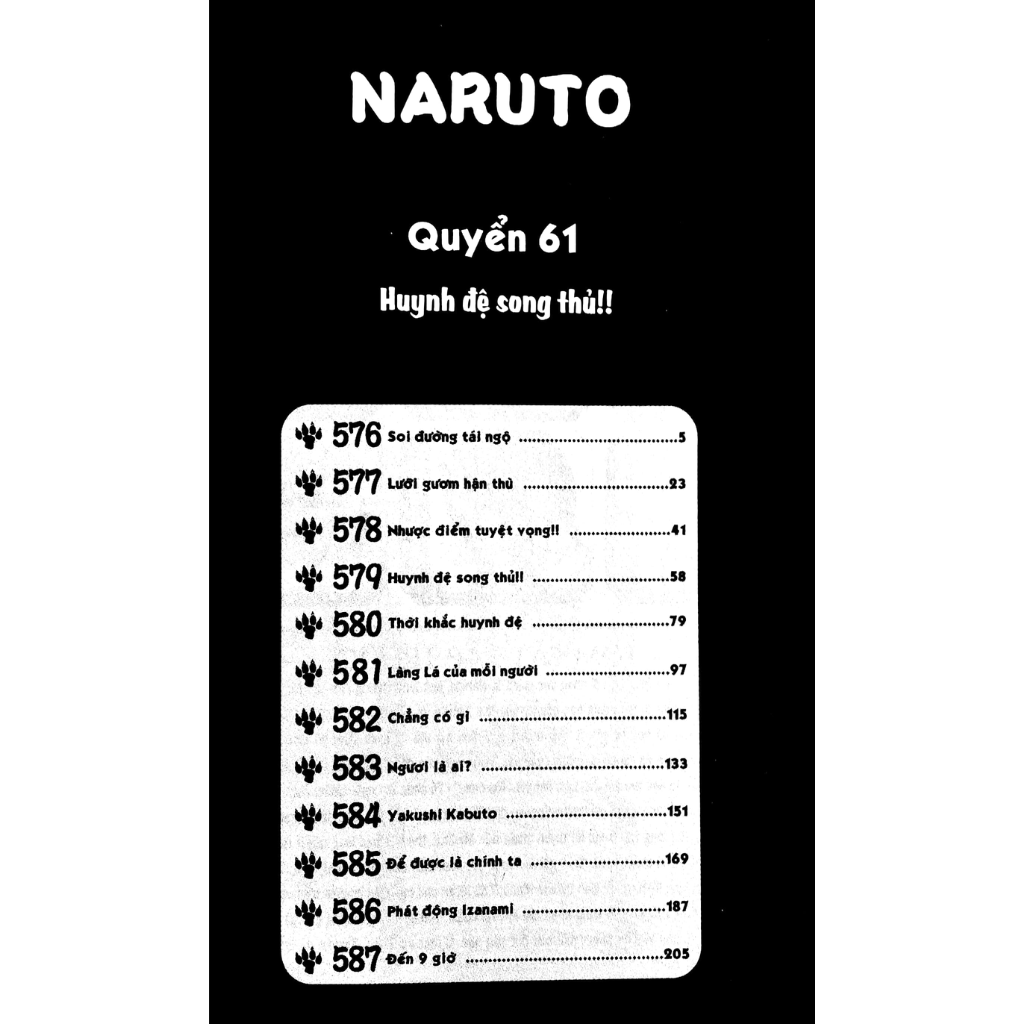 Naruto - Tập 61: Huynh Đệ Song Thủ!! (Tái Bản 2022)