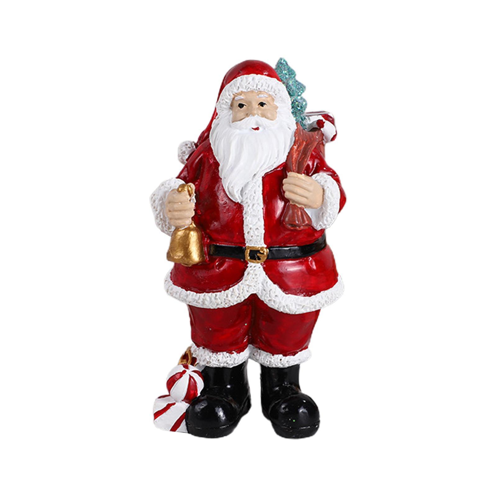 Tượng Trang Trí Giáng Sinh Ông Già Noel Santa Claus Figurine Statue