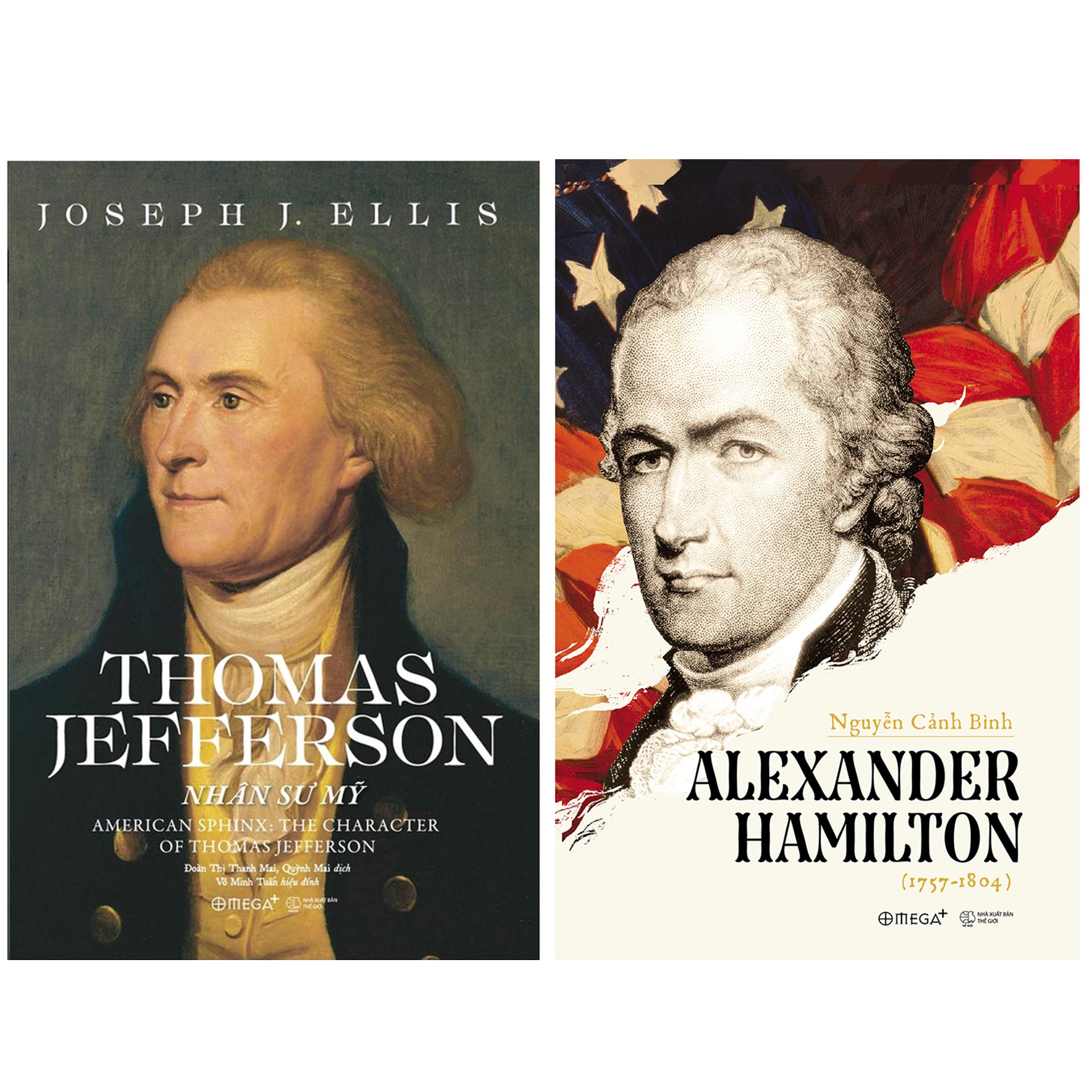 Combo Sách : Thomas Jefferson - Nhân Sư Mỹ + Alexander Hamilton