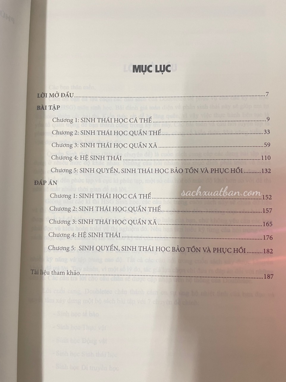 Combo 3 cuốn Bài tập chuyên đề: Sinh học tế bào, Sinh thái học và Di truyền học