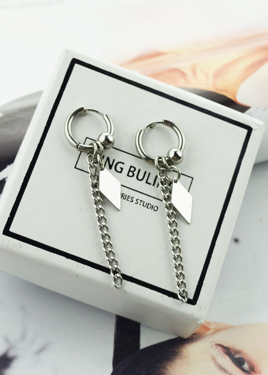 Khuyên tai bông tai idol khoen tròn style Unisex