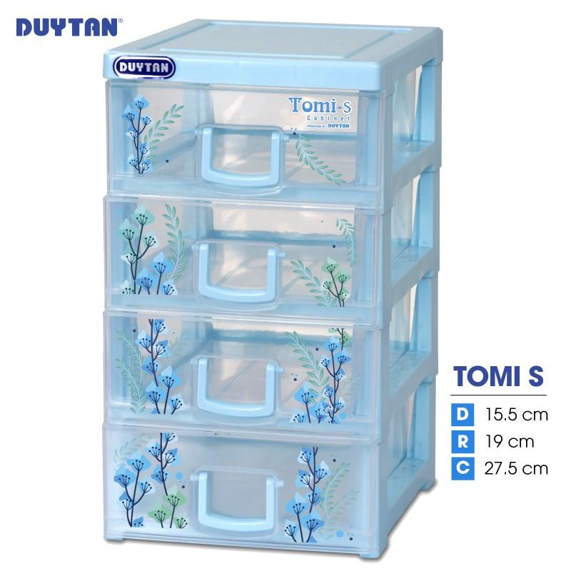 Tủ nhựa DUY TÂN Tomi S 4 ngăn 15.5 x 19 x 27,5 cm