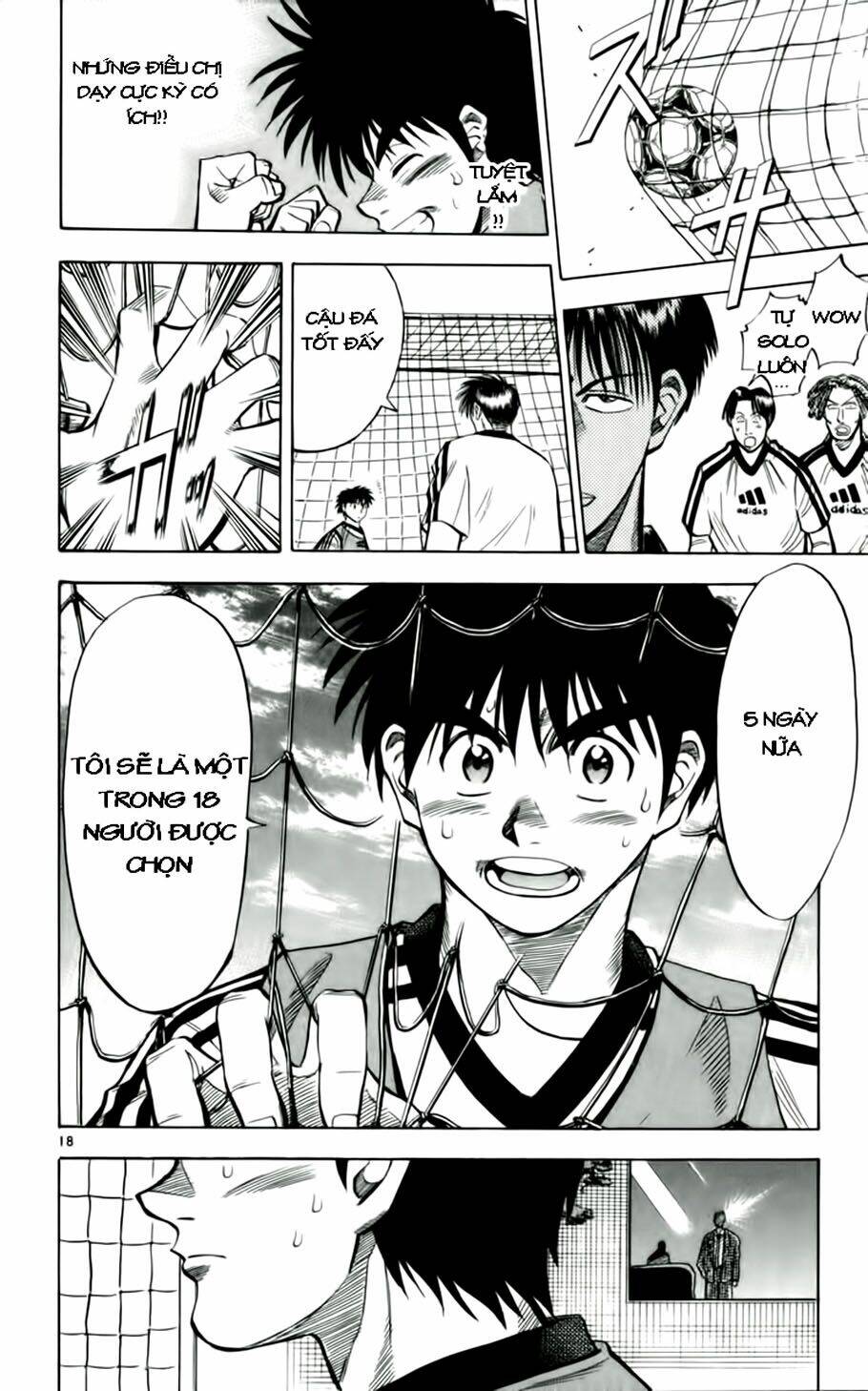 vũ điệu trên sân cỏ - fantasista chapter 34 18