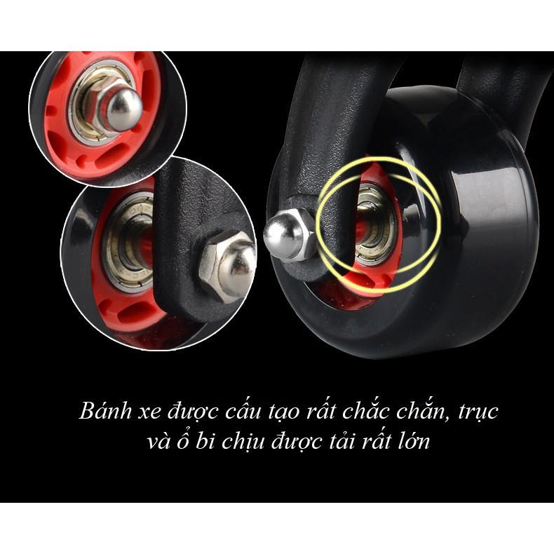 Con Lăn Tập Bụng 4 Bánh, dụng cụ tập thể dục,thể hình, dụng cụ tập cơ bụng, cơ tay