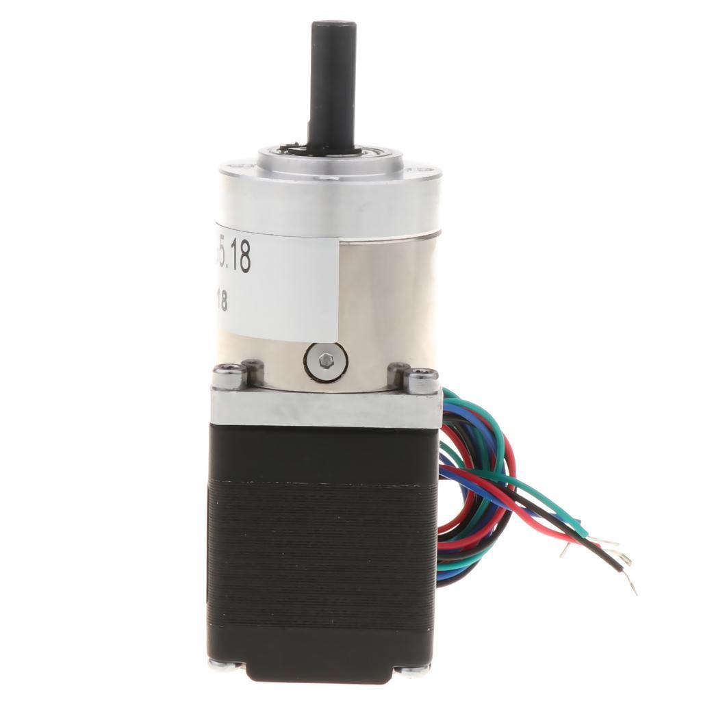 Planetary Dual Shaft Nema 11 Stepper Motor 0.67A for DIY CNC Robot