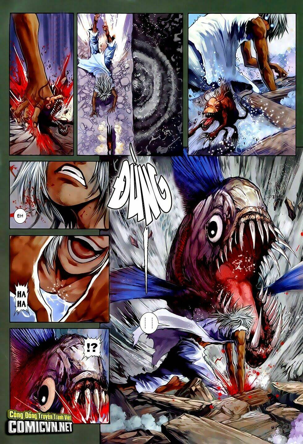 ba động quyền z hadouken zero chapter 2 3