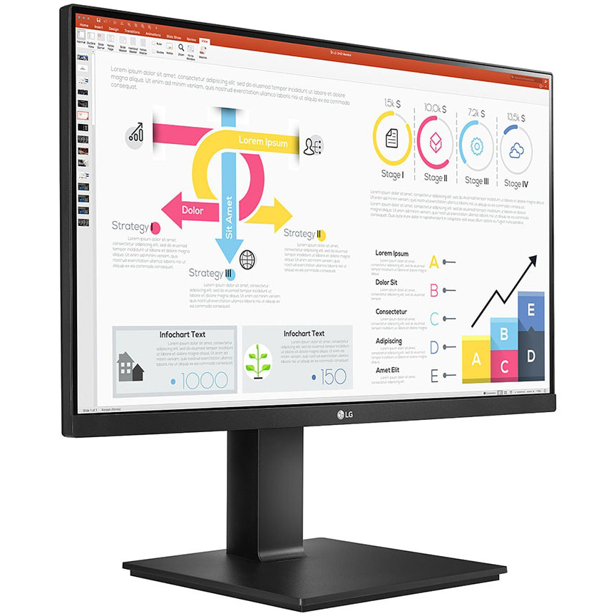 Màn hình máy tính LG 24QP750-B 23.8inch QHD 5ms 75Hz IPS - Hàng Chính Hãng