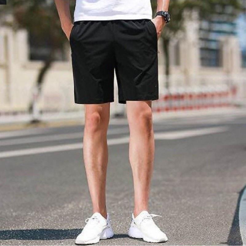 Quần đùi, quần short nam thể thao 2 túi khóa tiện dụng chất vải gió chun mềm mại co giãn hàng may đẹp
