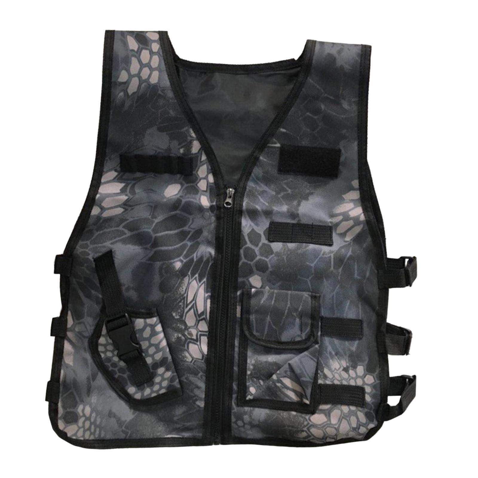 Children Outdoor Vest Breathable Kids Cargo Vest for Role Play