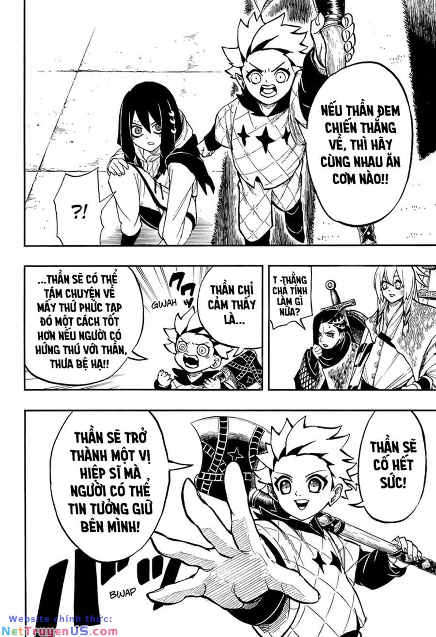 gill: "không ai có thể đánh bại ta khi ta dùng rìu!" chapter 10 18