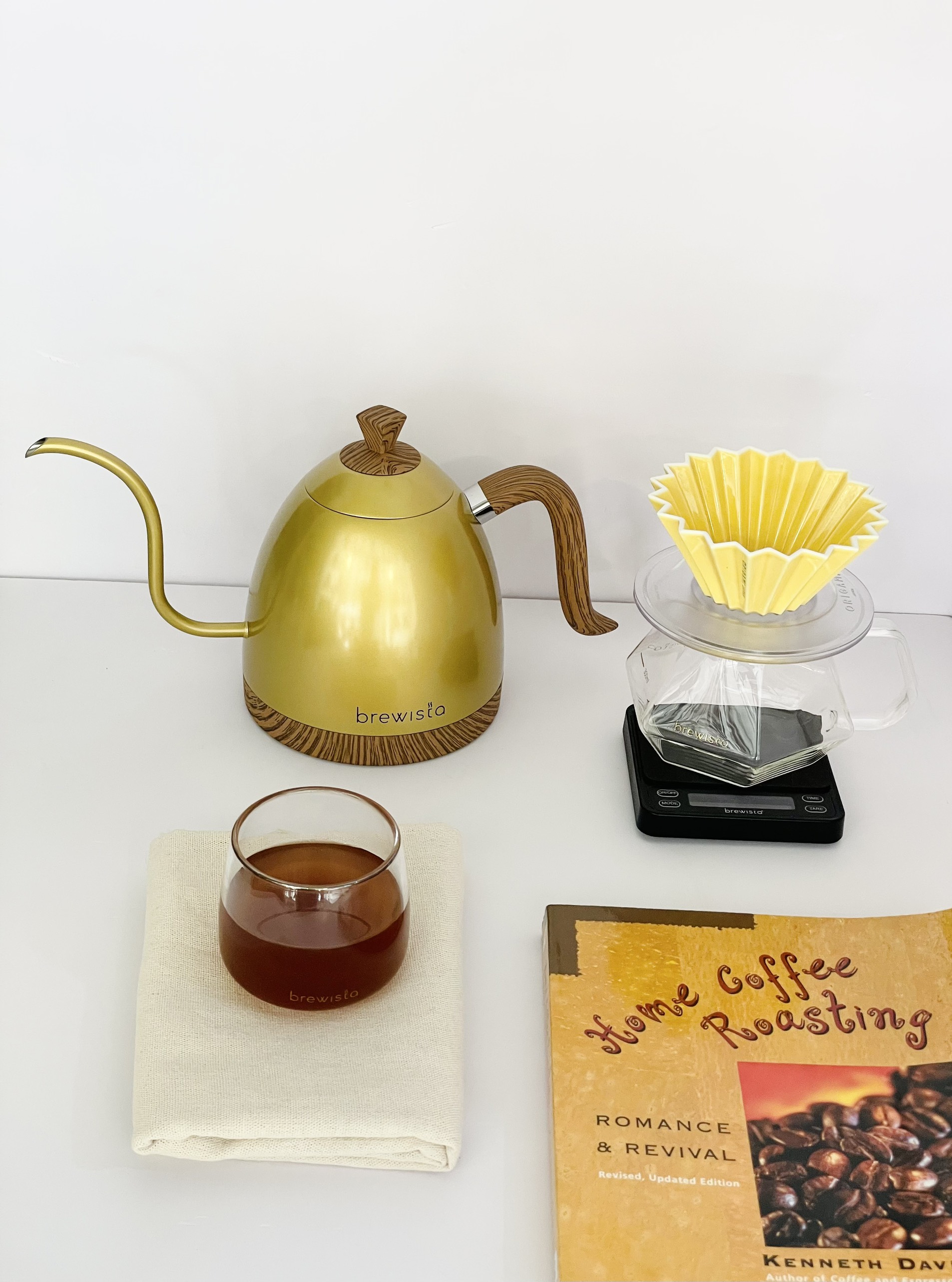 Ấm đun cảm ứng chuyên dụng rót cà phê Kettle 600ml - Champagne Gold
