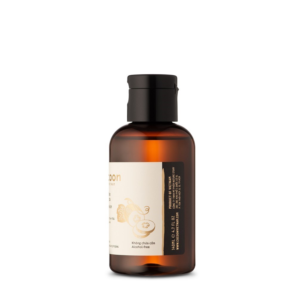 Nước Cân Bằng Cocoon Bí Đao - Winter Melon Toner Cân Bằng Độ pH, Giảm Dầu & Mụn Ẩn 140mL