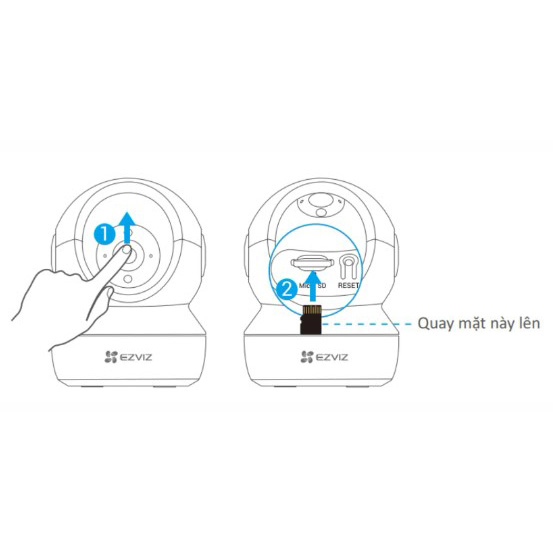 Camera IP Wifi Trong Nhà EZVIZ C6N 2MP 1080p - Hàng Chính Hãng