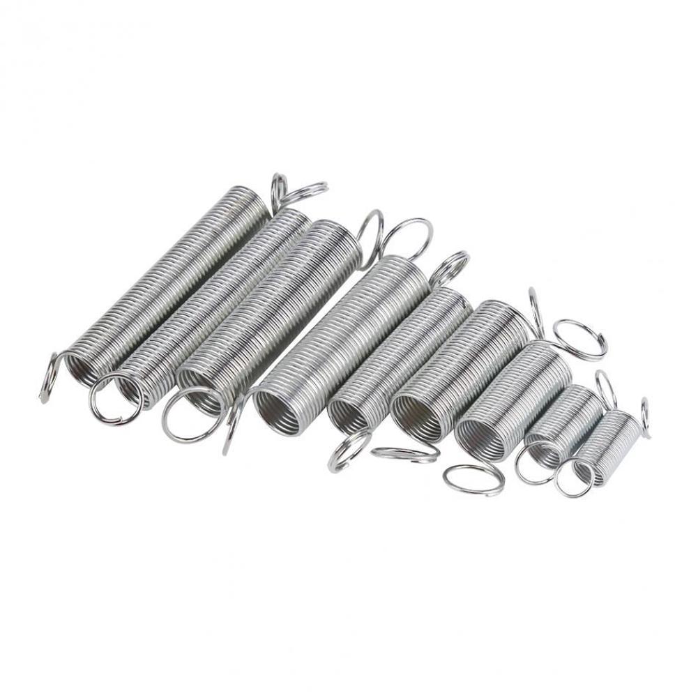 200PCS Steel Spring Set Extension Springs Compression Springs Combination Assorted with Storage Box Portable Tool Set