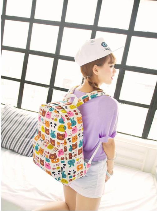 Ba lô nữ thời trang Hàn Quốc hình gấu