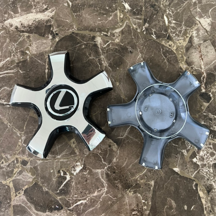 01 CHIẾC Logo chụp mâm, ốp lazang bánh xe ô tô Lexus LX570 TY-426 Đường kính trong: 9.5cm, Cao: 4cm
