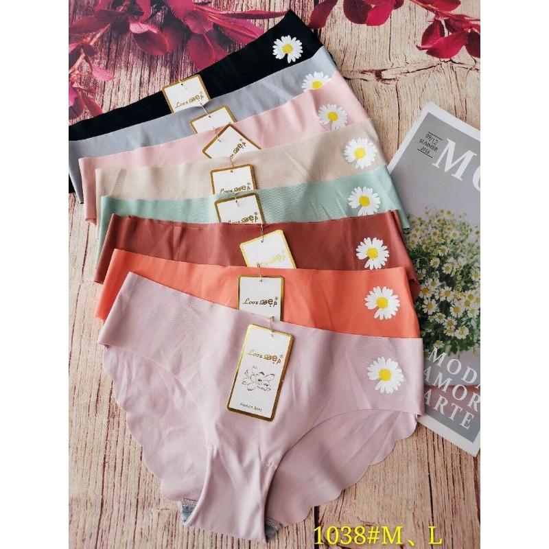 QUẦN HOA CÚC ĐÁY COTTON KHÁNG KHUẨN VIỀN SÓNG SIÊU HOT 2020