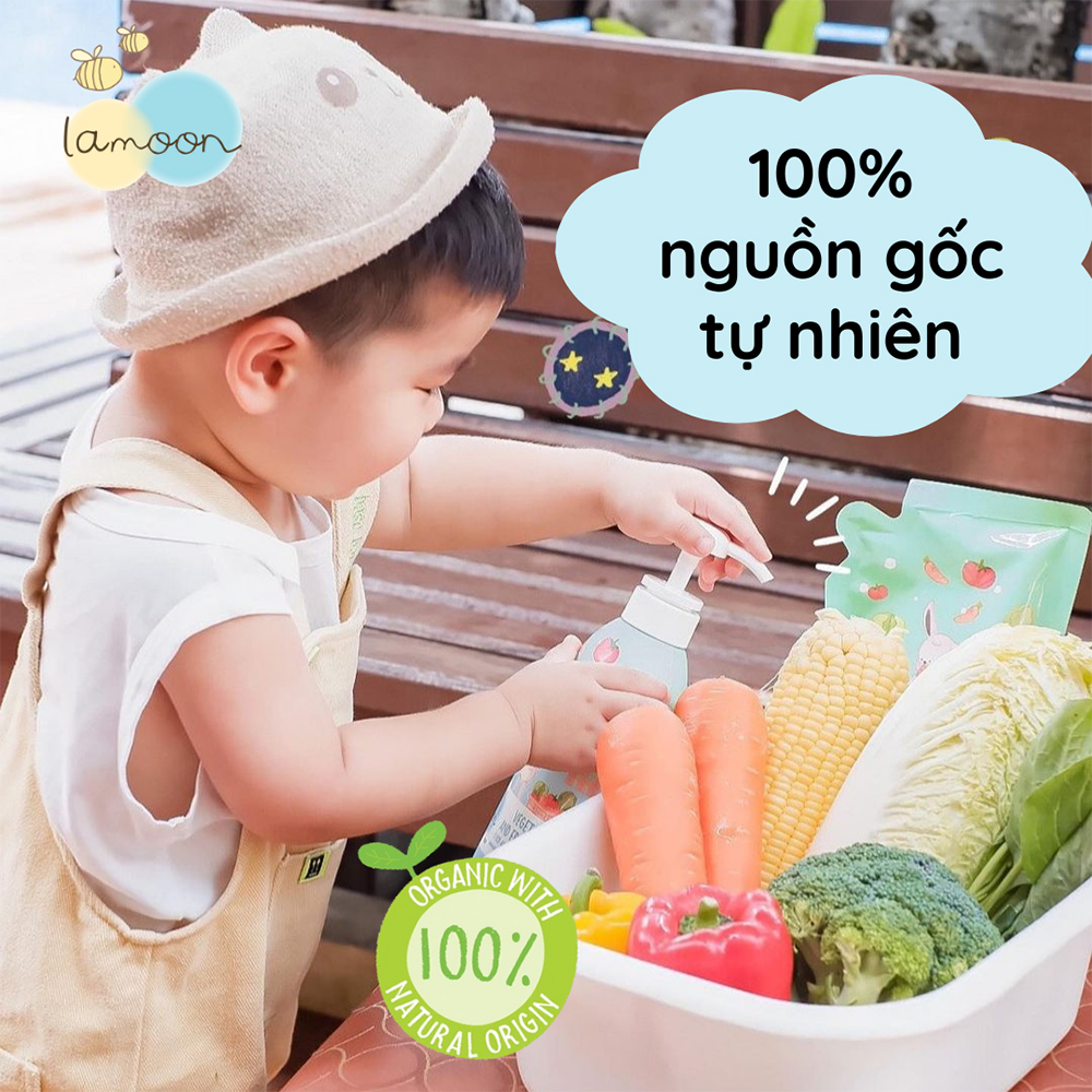 COMBO 2 Bình Sữa Tommee Tippee PPSU Ty Siêu Mềm Tự Nhiên 150ml TẶNG 1 Túi Nước rửa rau củ quả Organic Lamoon 400ml