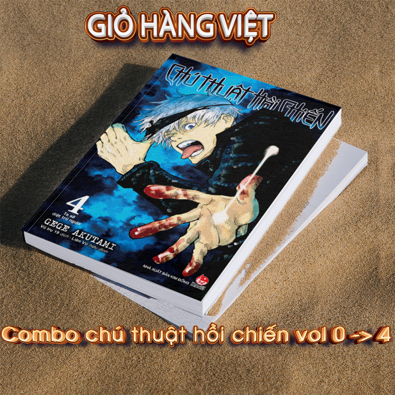 Combo 5 cuốn chú thuật hồi chiến tập 0 -> 4