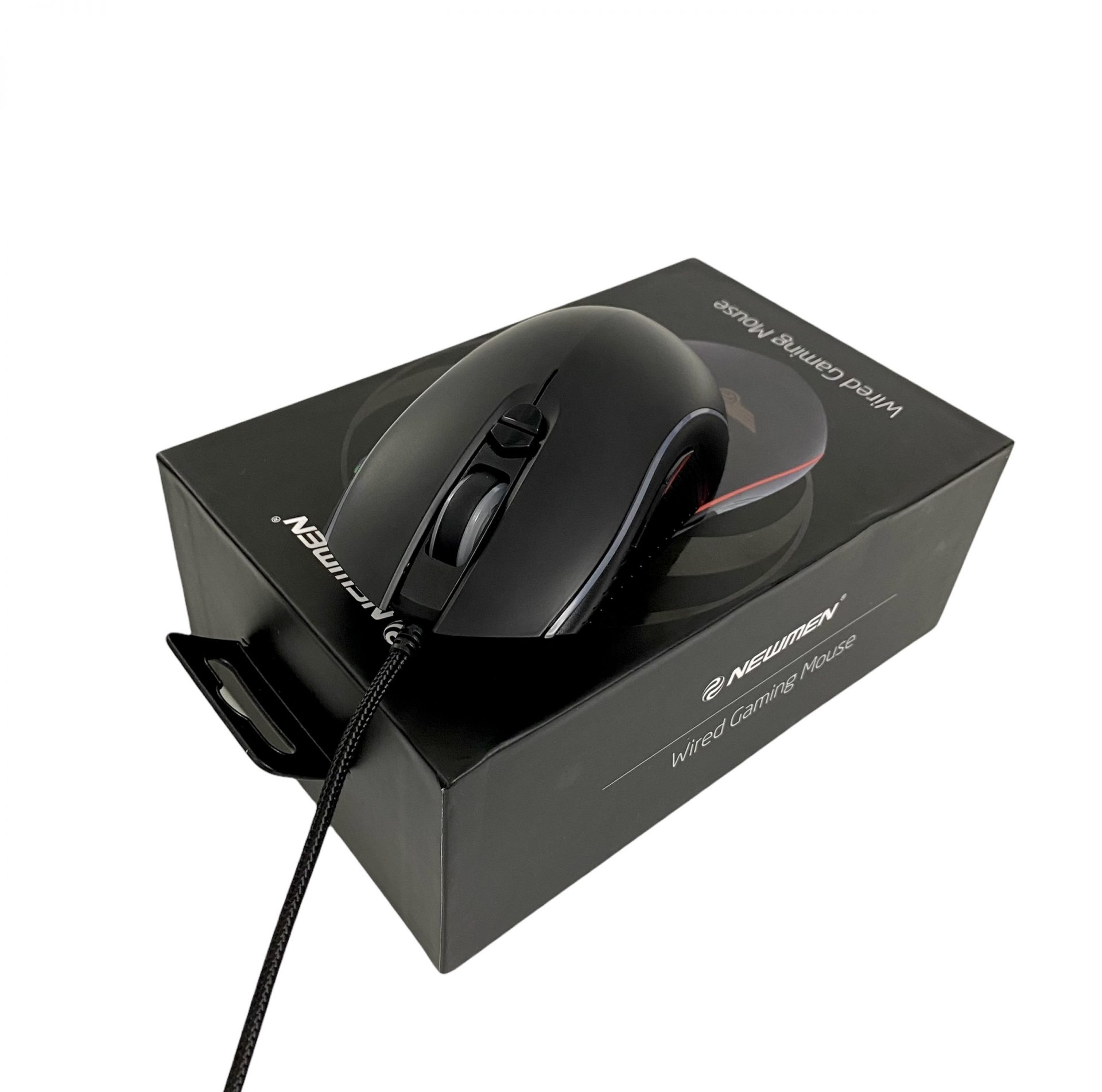 Chuột gaming Newmen GX9 Pro Maxpay (Black/ White) - Hàng Chính Hãng