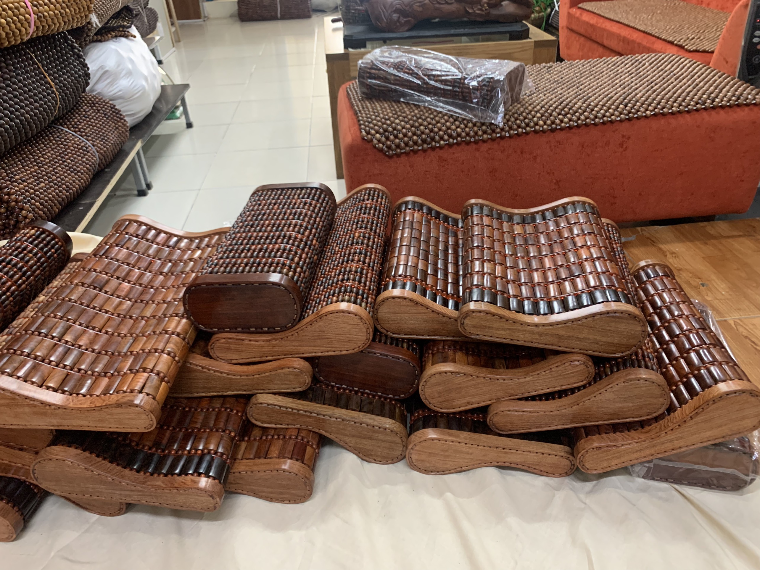 Gối Hạt Gỗ Hương Cao Cấp - Gối Công Thái Học