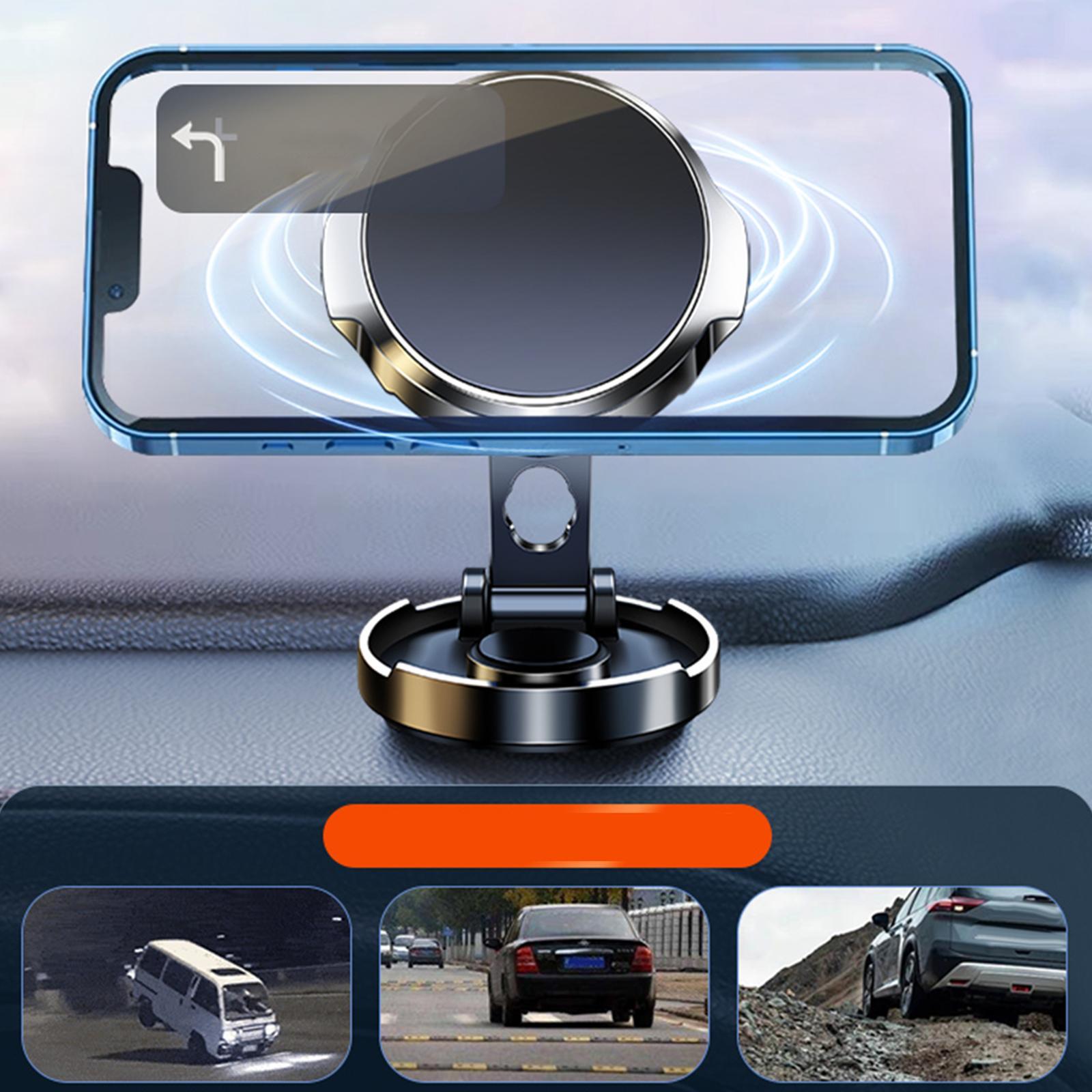 Car Phone Holder Foldable 360° Rotation Accessory Easily Install