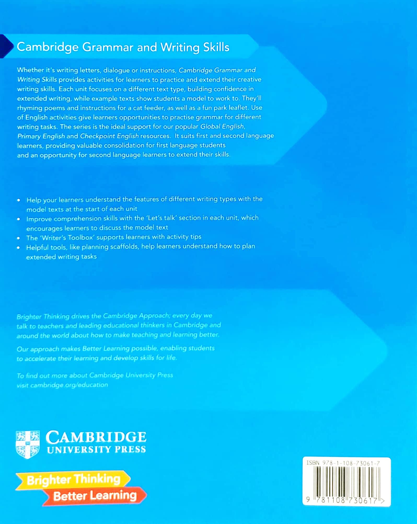 Cambridge Grammar And Writing Skills Learner's Book 3