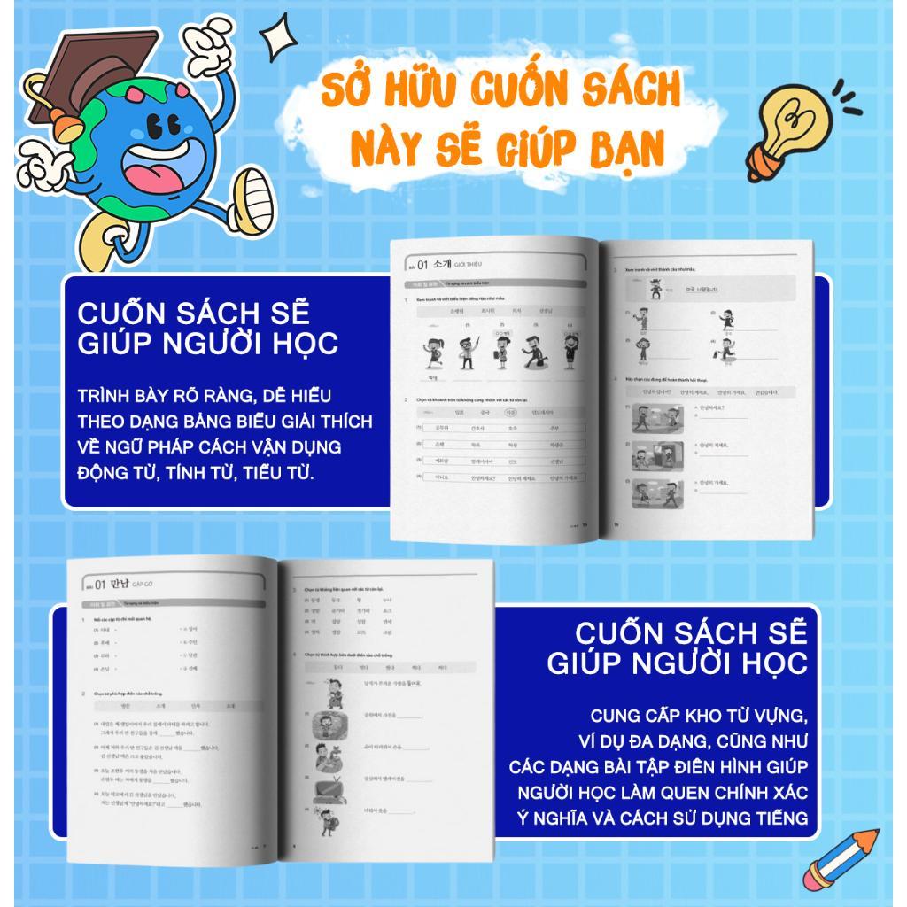 Sách - Tiếng Hàn Tổng Hợp Dành Cho Người Việt Nam Sơ Cấp 2 - Bản Đen Trắng - MCBooks