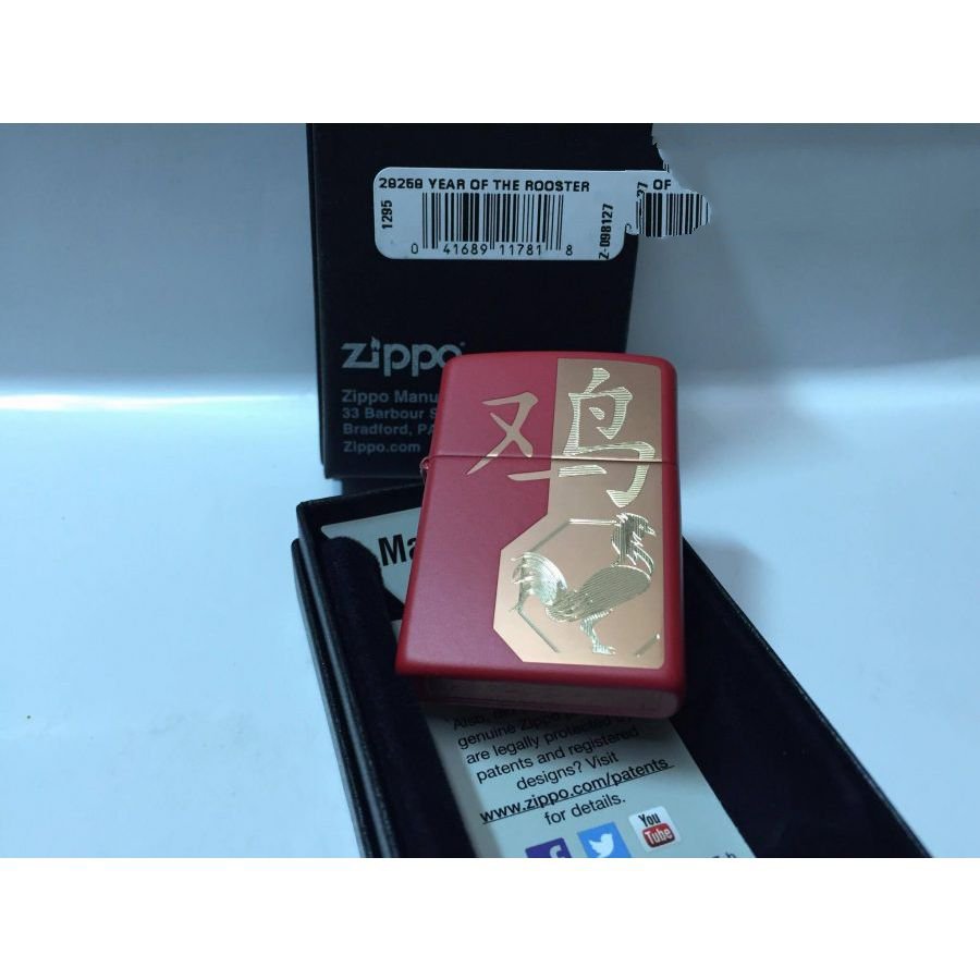 Bật Lửa Zippo Year Of The Rooster Chính Hãng Usa