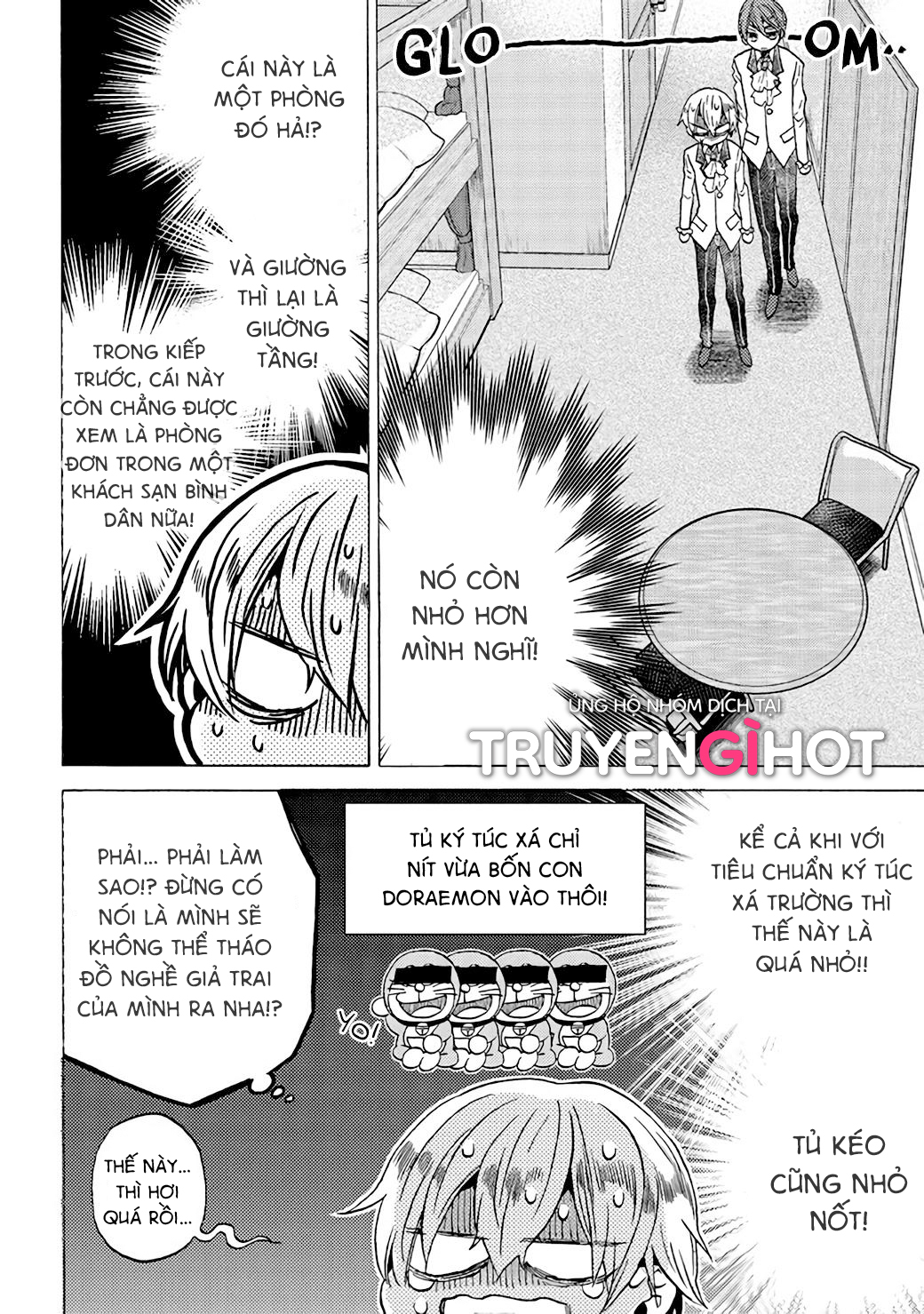 kẻ phản diện, cecilia silvie, không muốn chết, thế nên cô đã cải nam trang chapter 3.3 8