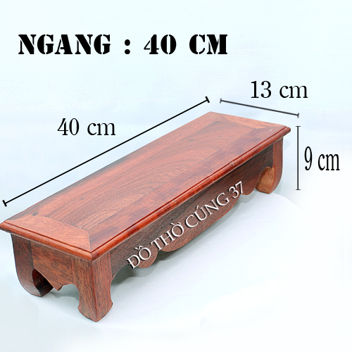 [ NGANG 25 CM ,30 CM , 35 CM , 40 CM ] Đế gỗ hương kê khung ảnh thờ