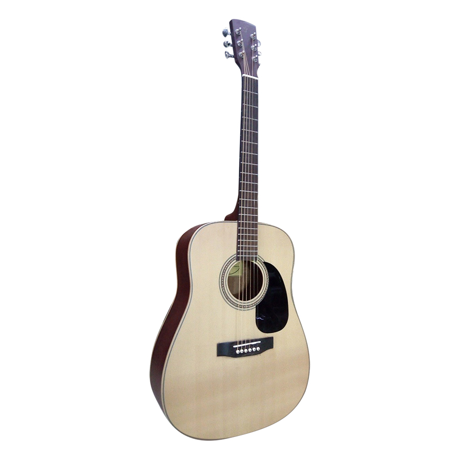 Đàn Guitar Acoustic DD200 NAT - Màu gỗ dáng D cho âm thanh vang tốt sử dụng lâu dài