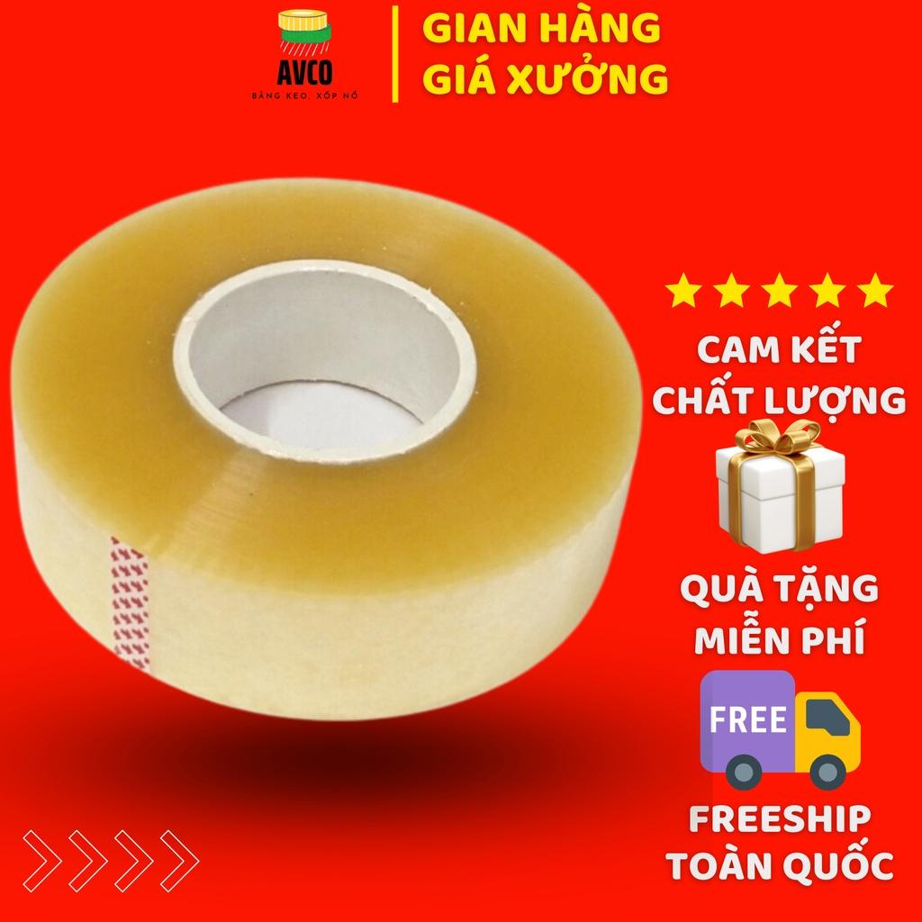 Băng dính 1kg AVCO lõi nhựa mỏng hàng đẹp dai dính