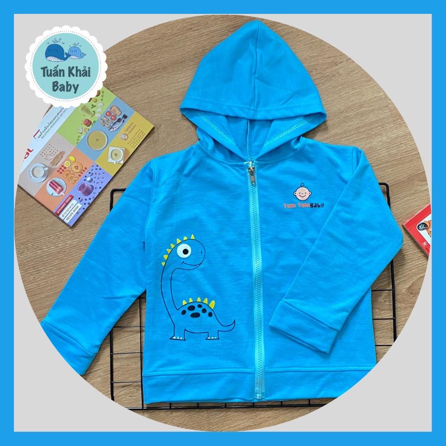 Áo Khoác bé trai, Áo Khoác bé gái TomTom Baby | chất vải thun cotton da cá 4 chiều mềm, xịn, đẹp, chống tia UV