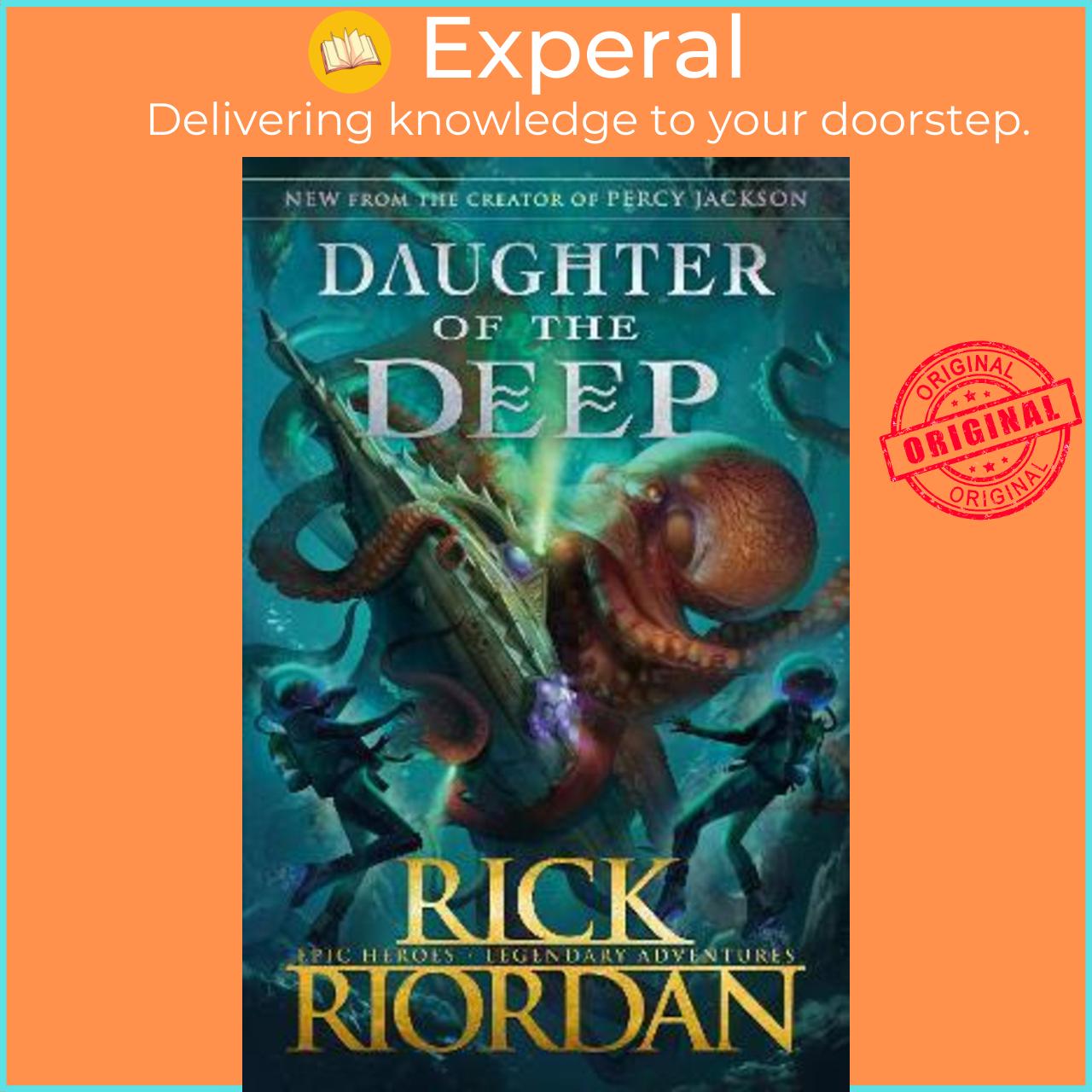 Sách - Daughter of the Deep by Rick Riordan (UK edition, paperback)