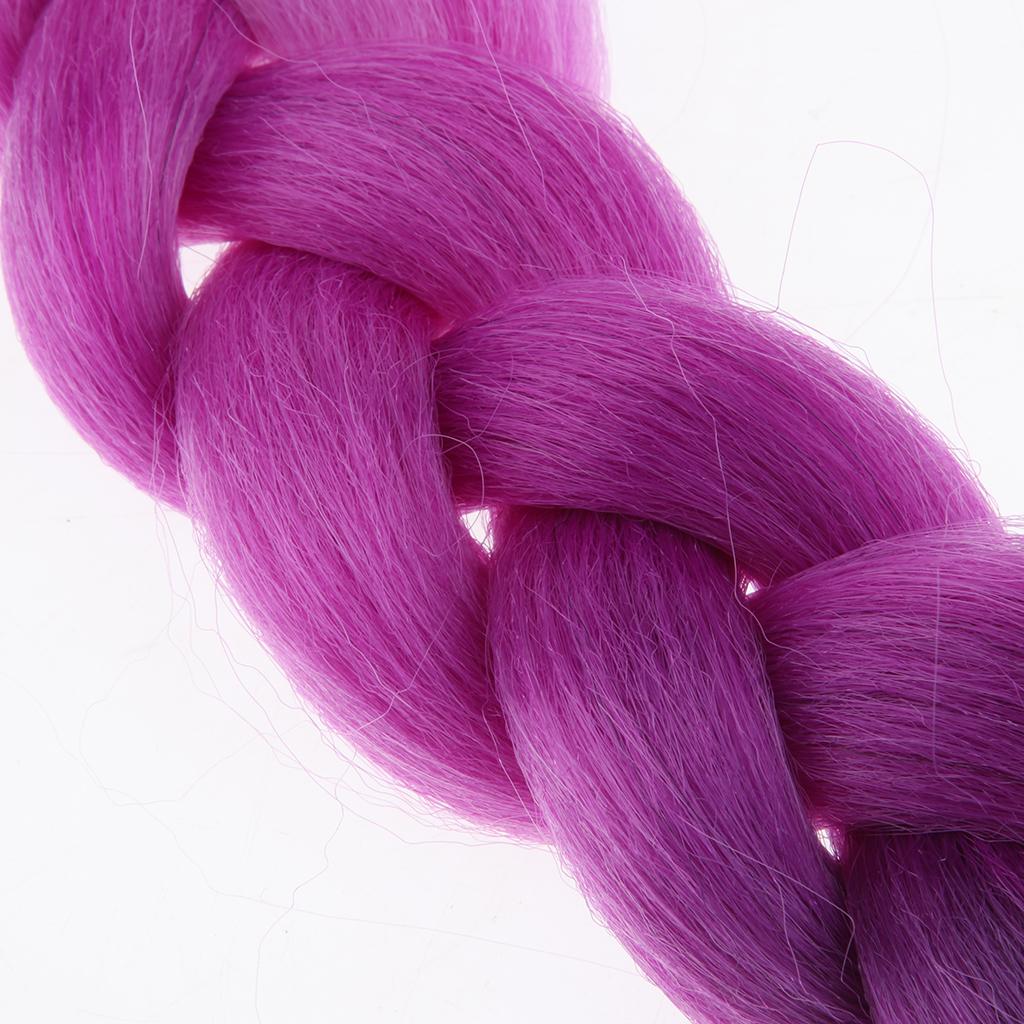 22 Inch Gradient Ramp Helmet Braids /Ponytail Motorbike PC Helmet Hair