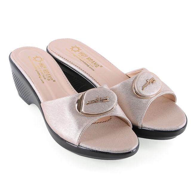 HC7930-31-32 - Dép nữ thời trang Huy Hoàng màu đen, đỏ, kem