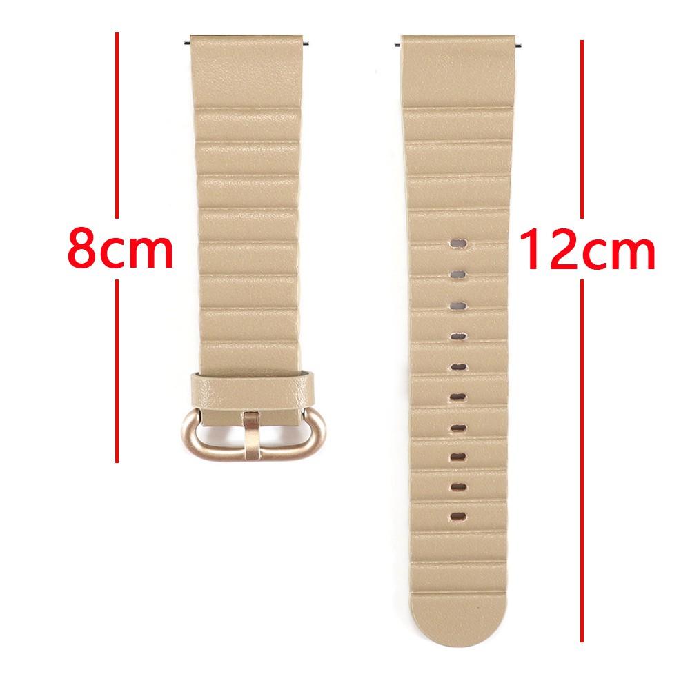 Dây Đeo Bằng Da Bò Cho Đồng Hồ Thông Minh Ticwatch Pro E2 S2 GTX