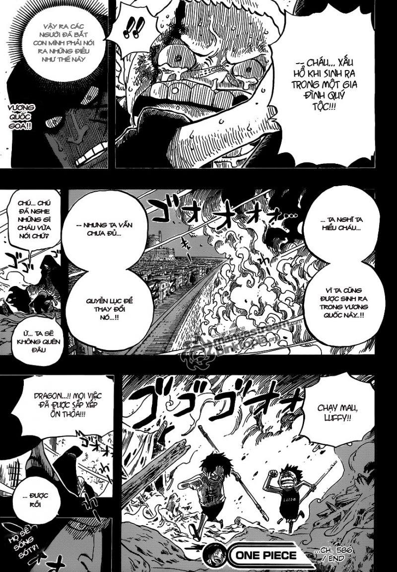 đảo hải tặc - one piece chapter 586 19