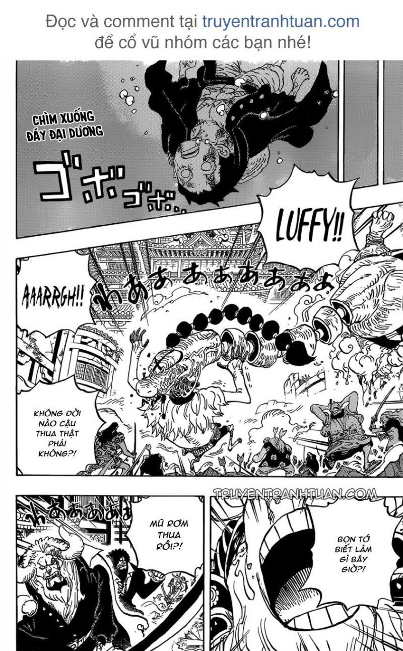 đảo hải tặc - one piece chapter 1015 2