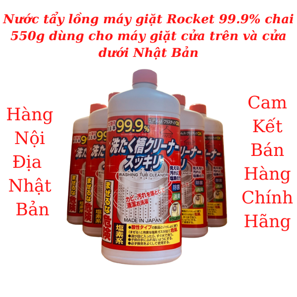 Nước Tẩy Vệ Sinh Lồng Máy Giặt Nhật Bản (550ml)