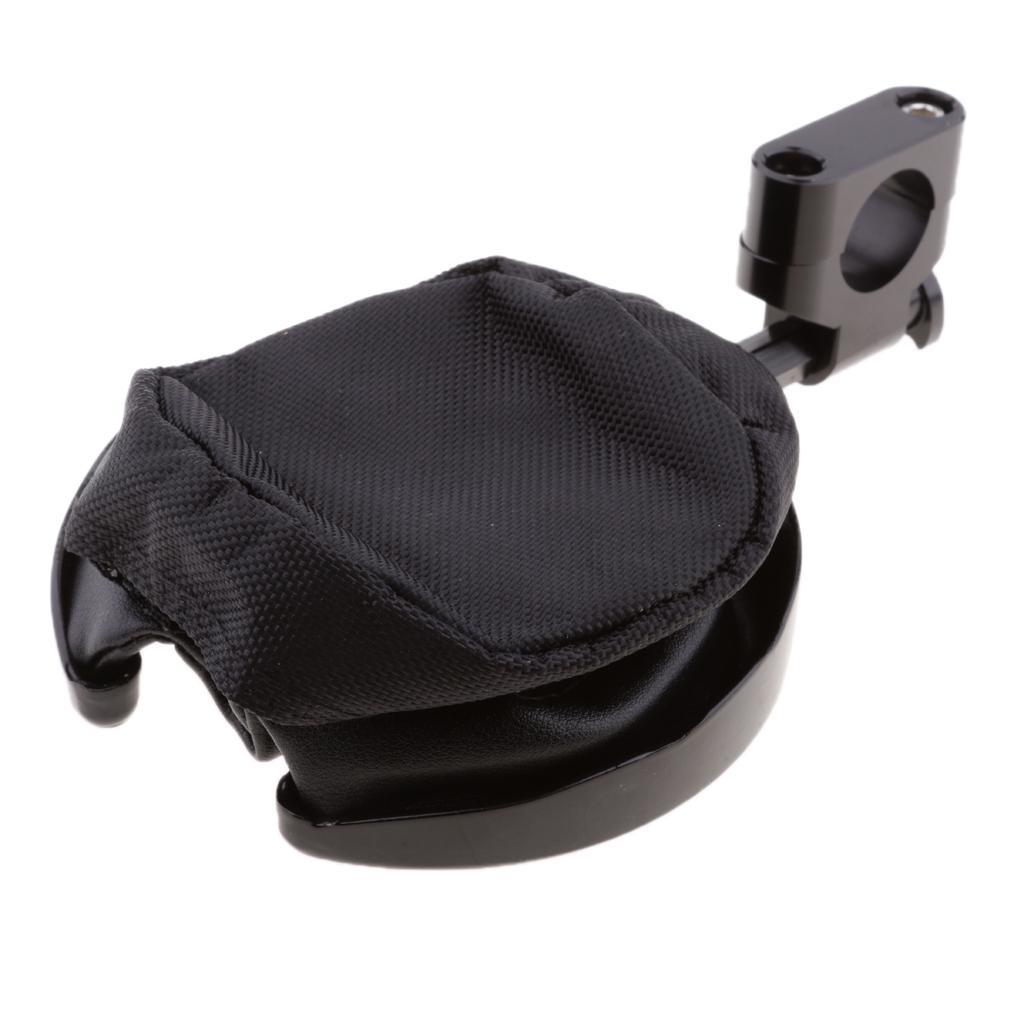 Motorcycle Motorbike Handlebar Cup Holder Black Metal Drink For Harley Models 7/8 Inch