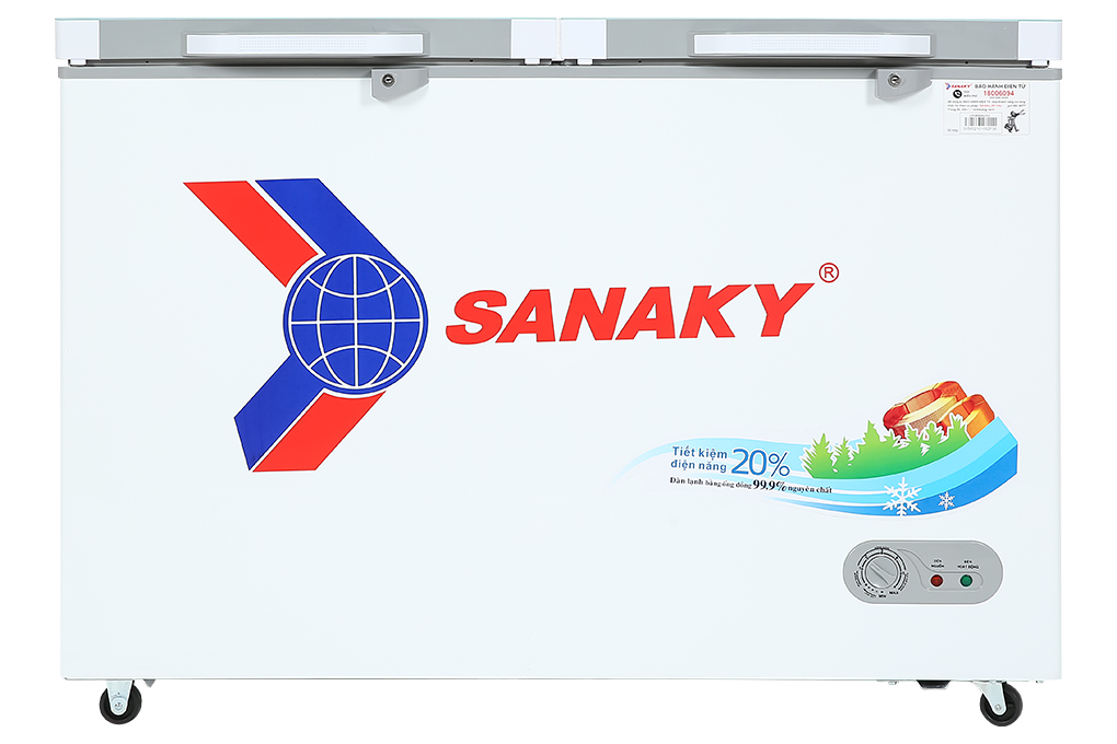 TỦ ĐÔNG SANAKY 280 LÍT VH-3699A2KD ĐỒNG - HÀNG CHÍNH HÃNG