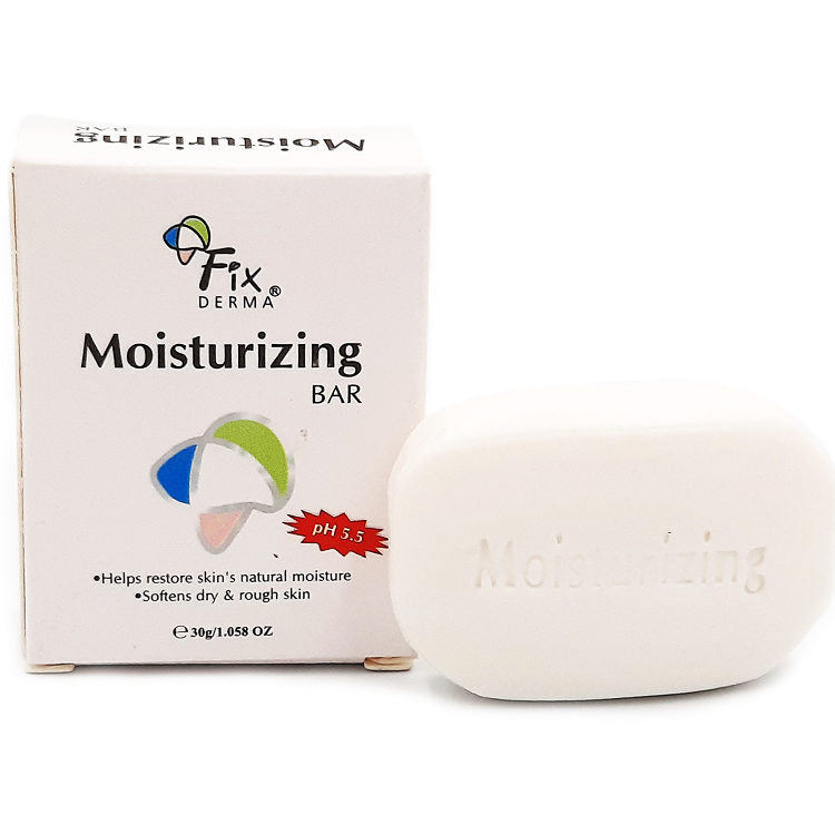 Xà Phòng Làm Sạch Cho Da Khô, Nhạy Cảm Fixderma Moisturizing Bar 30g 